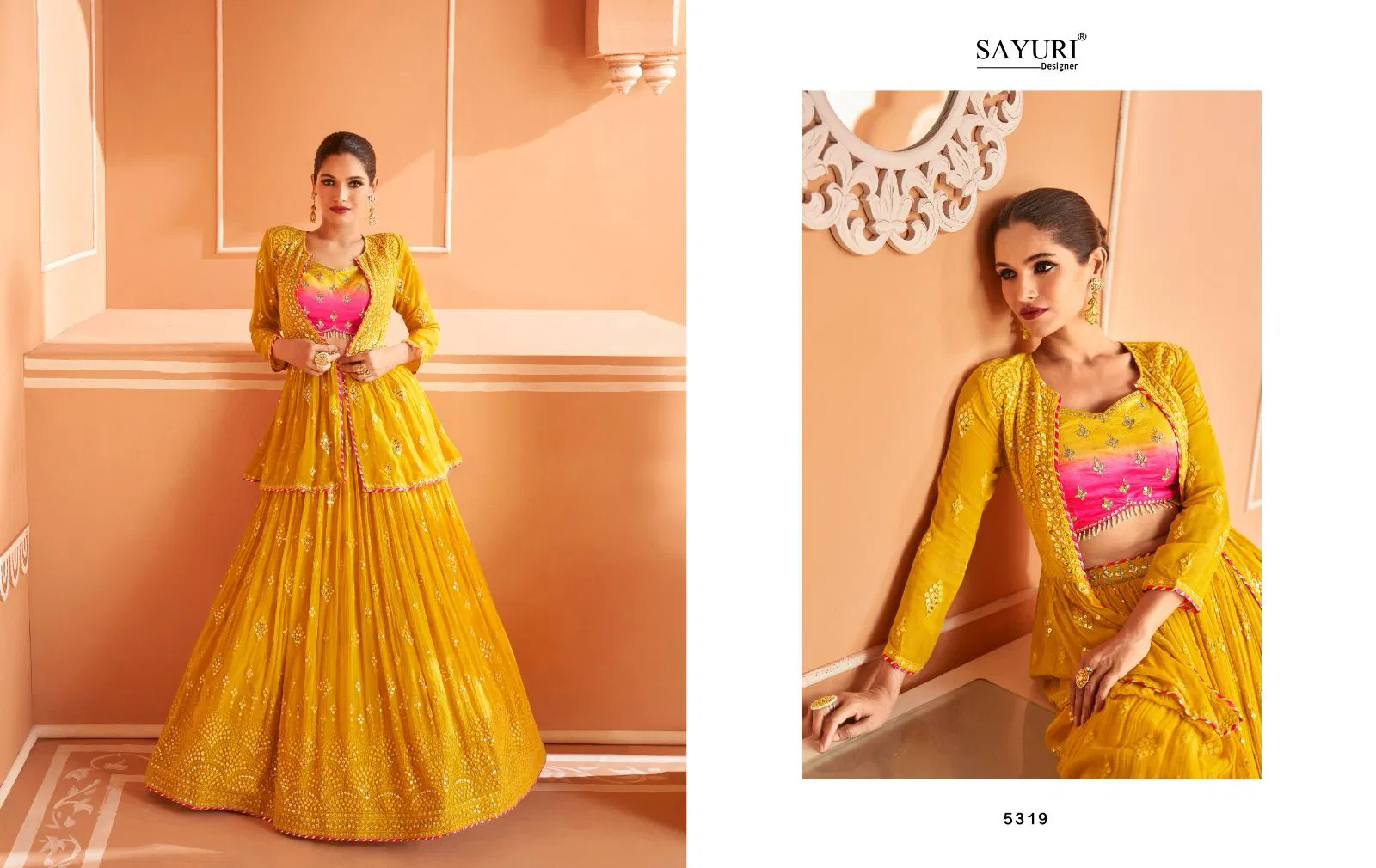 Kalishta By Sayuri Heavy Wedding Wear Lehenga Choli